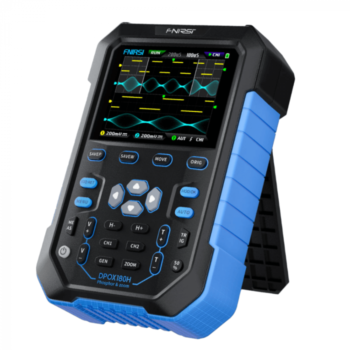 Osciloscop digital portabil cu generator de semnal, 2 canale, 500MS/s, 180MHz, Fnirsi DPOX180H [2]