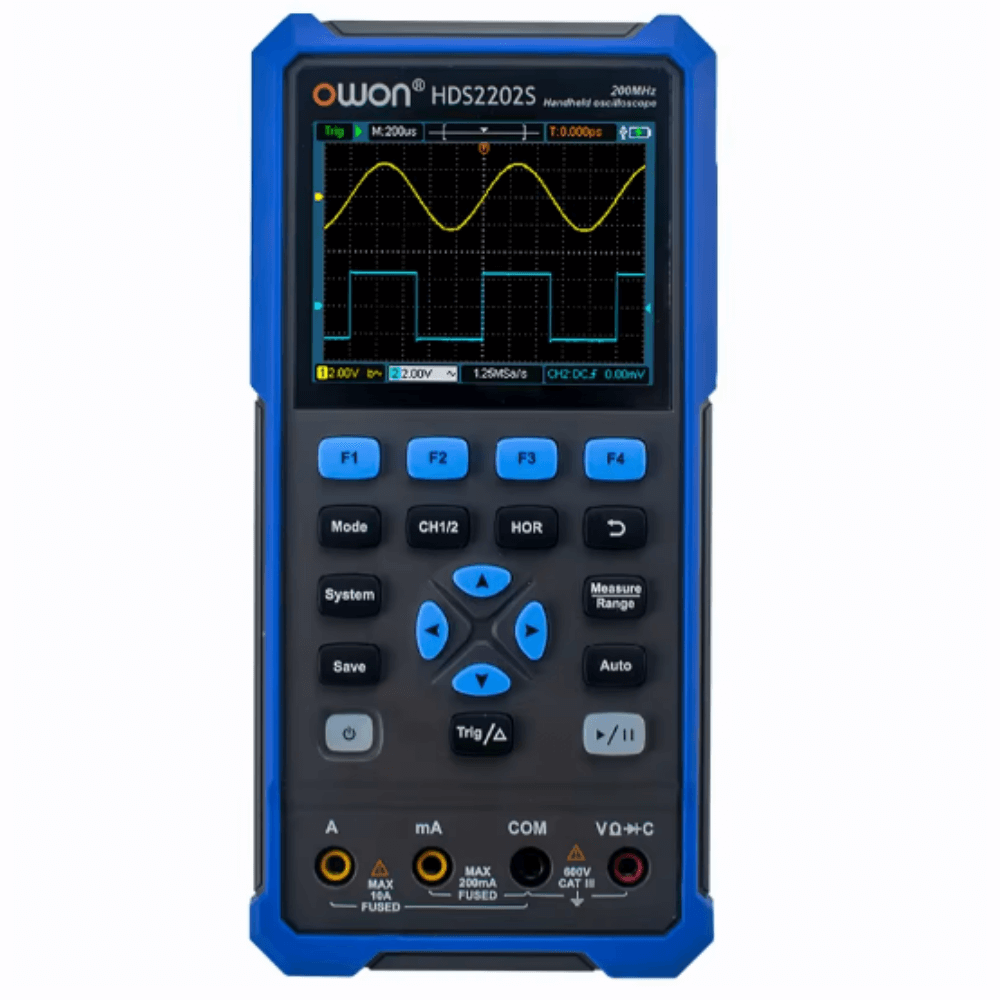 Osciloscop digital 3 in 1, 2 canale, 200MHz, 1GSa s, OWON HDS2202S