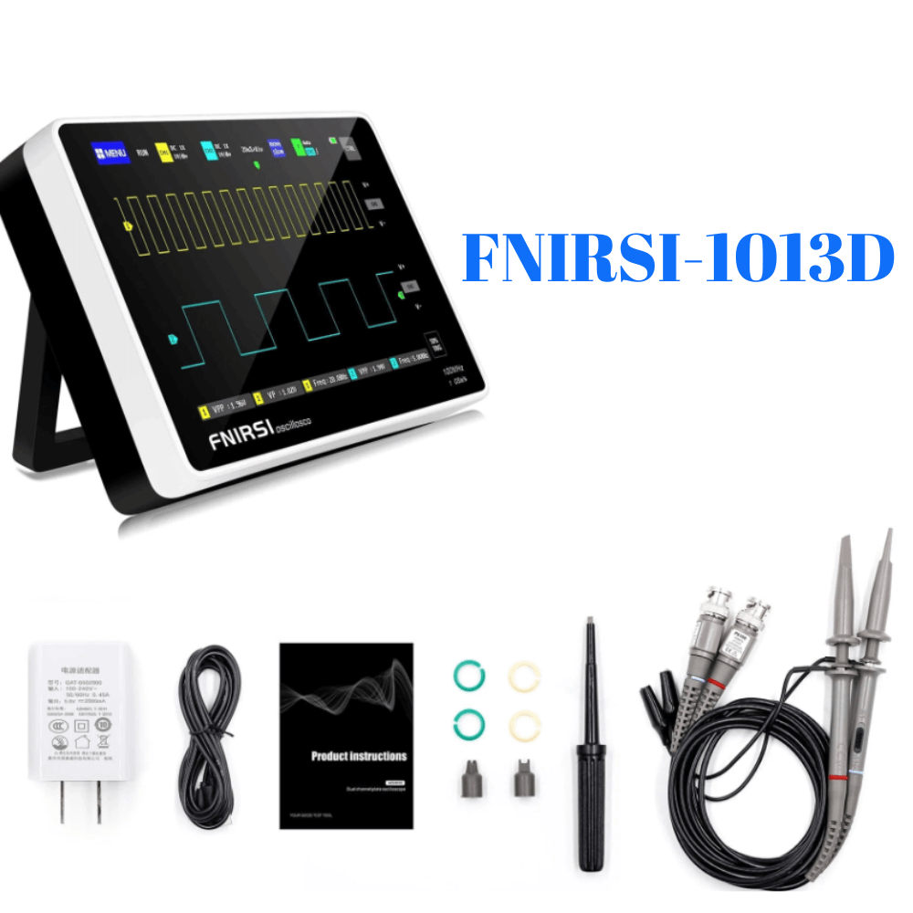 Osciloscop digital portabil FNIRSI-1013D, 100MHz, 2 canale [4]