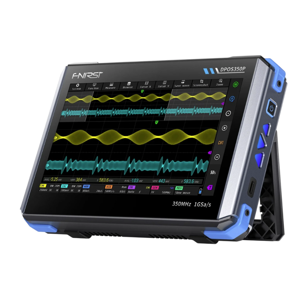 Osciloscop digital portabil 4 in 1, 2 canale, 350MHz, 1GS/s, FNIRSI DPOS350P [3]