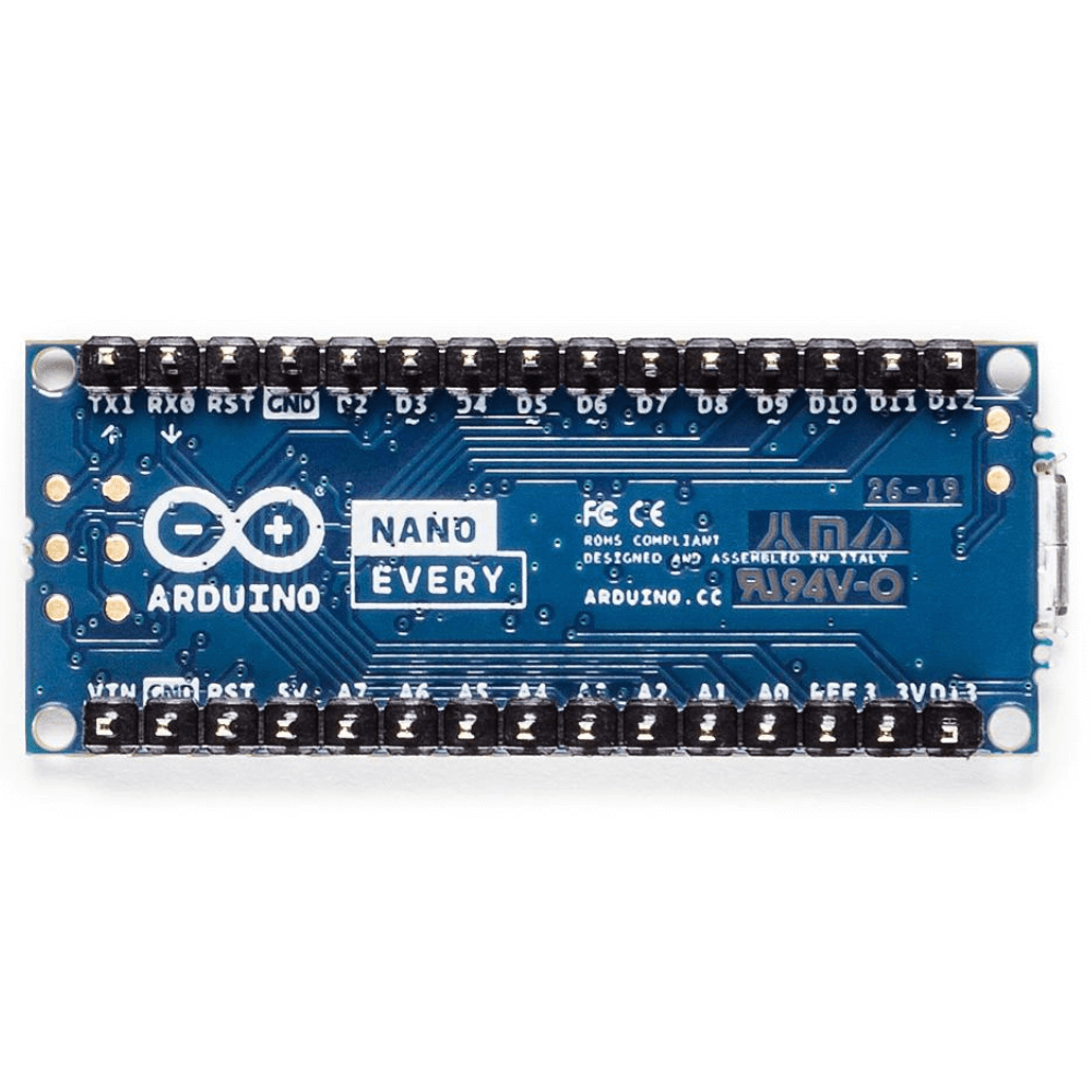 Placa de dezvoltare originala Arduino NANO Every, cu pini [3]