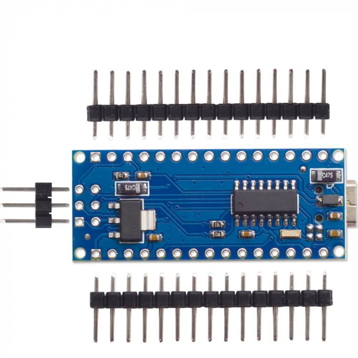 Placa de dezvoltare compatibila Arduino Nano V3 CH340G cu port USB Tip-C [3]