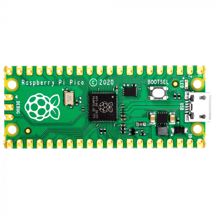 Placa de dezvoltare Raspberry Pi Pico, RP2040, 264kB RAM