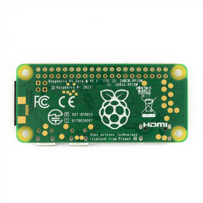 Placa de dezvoltare Raspberry Pi Zero W, BCM2835, 512MB RAM [3]