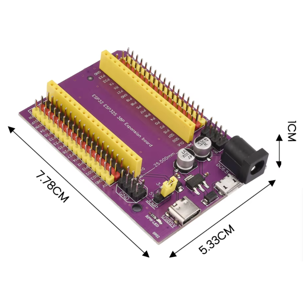 Placa de expansiune pentru ESP32, 38 pini [2]