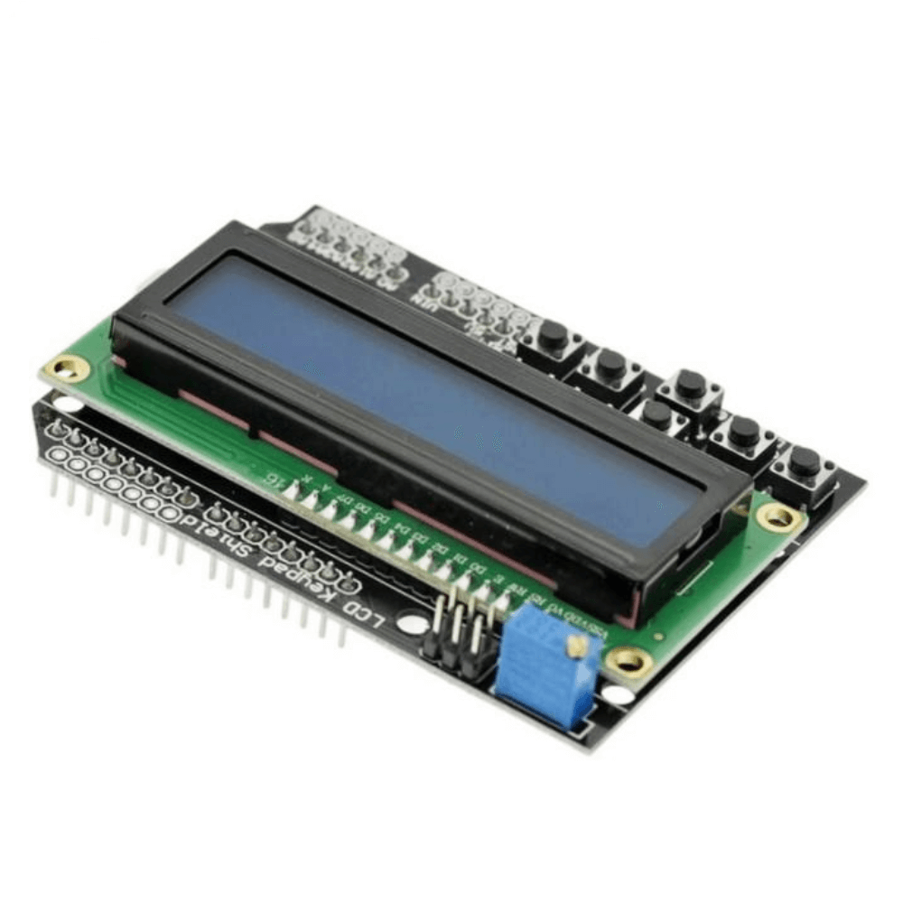 Shield LCD1602 cu ecran albastru si butoane [2]