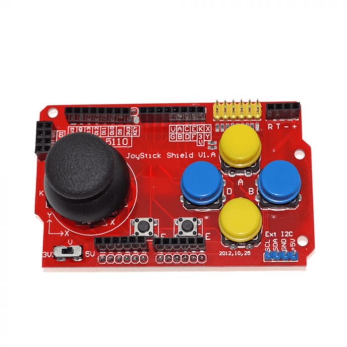 Shield Cu Joystick Si Butoane, Compatibil Arduino