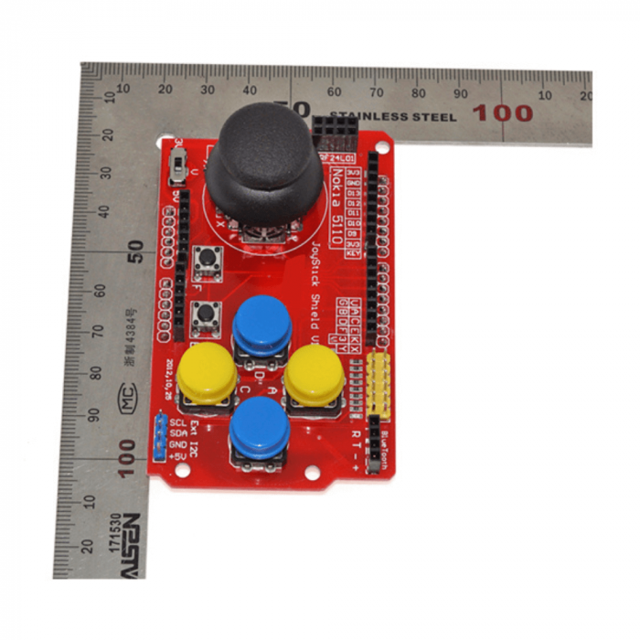Shield cu Joystick si butoane, compatibil Arduino [4]