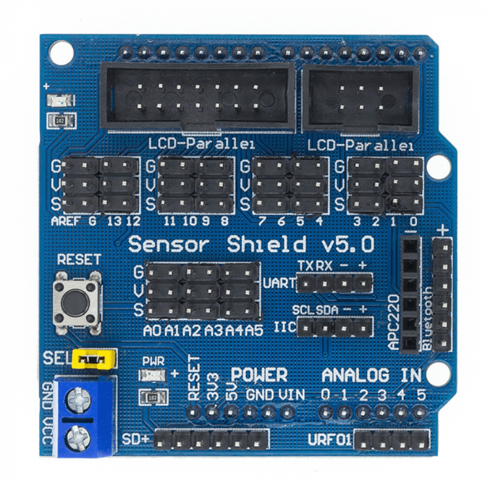 Shield V5 Pentru Senzori Compatibil Arduino Uno R3