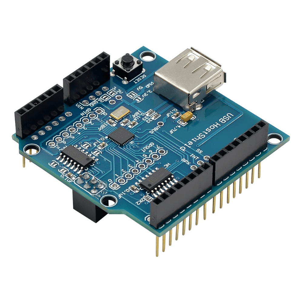 Shield USB Host ADK, compatibil Arduino UNO/MEGA | Bitmi.ro