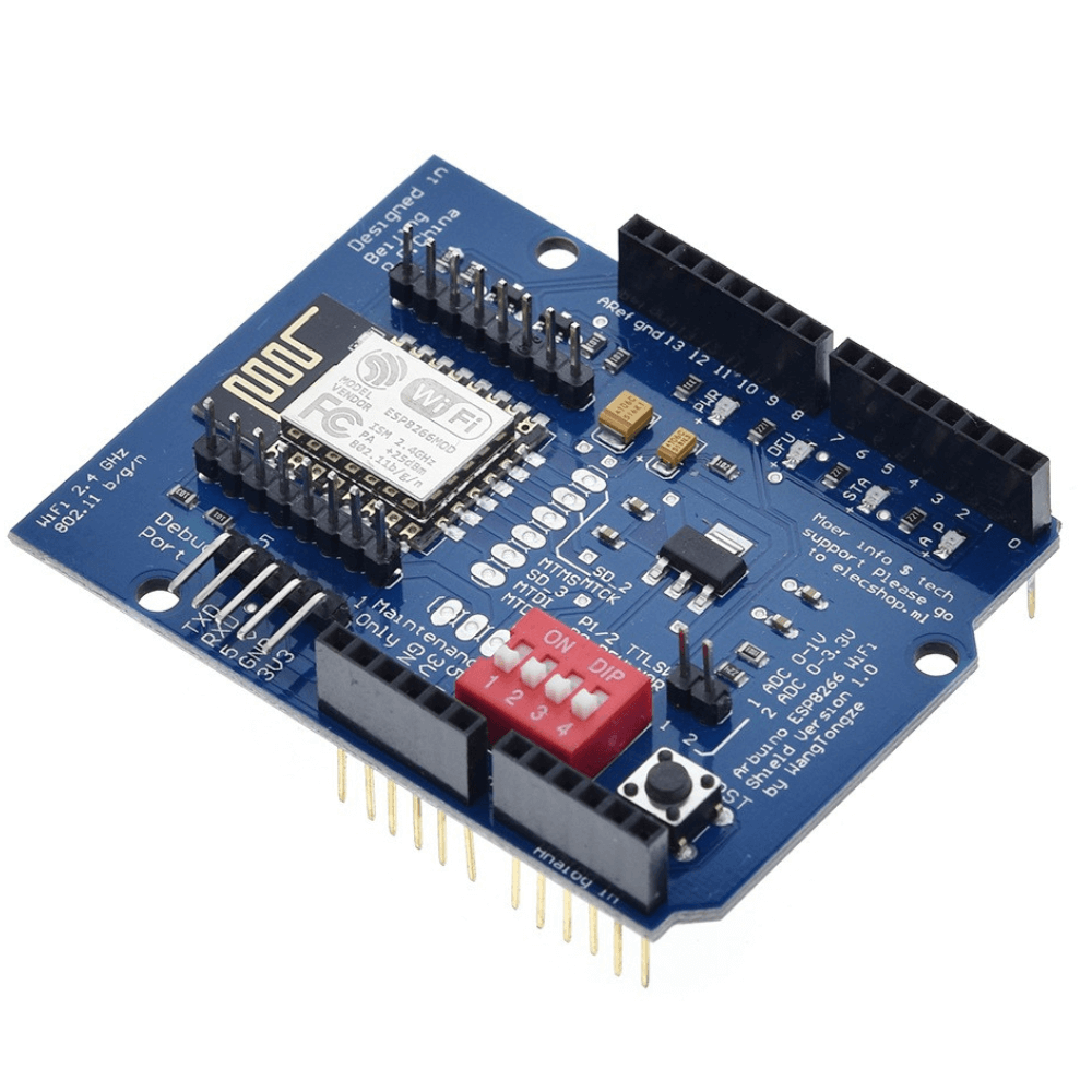 Placa de expansiune WiFi serial cu ESP8266, compatibila Arduino [2]
