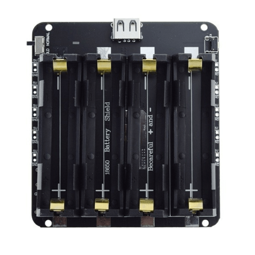 Modul powerbank 18650, 4P, 5V/3VDC , compatibil Arduino/Raspberry Pi [2]