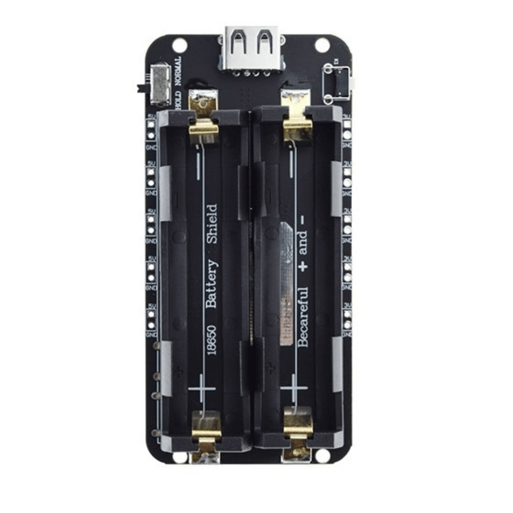 Modul powerbank 18650, 2P, 5V/3VDC , compatibil Arduino/Raspberry Pi [2]