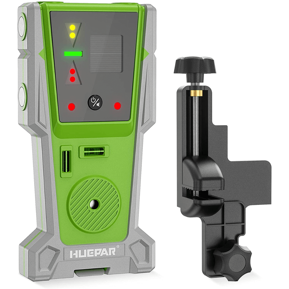 Receptor laser Huepar LR-8RG pentru nivela laser Huepar cu fascicul verde si rosu
