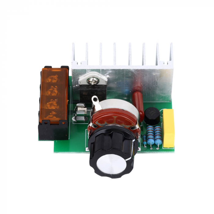 Regulator de tensiune SCR 4000W, 0-220VAC [2]