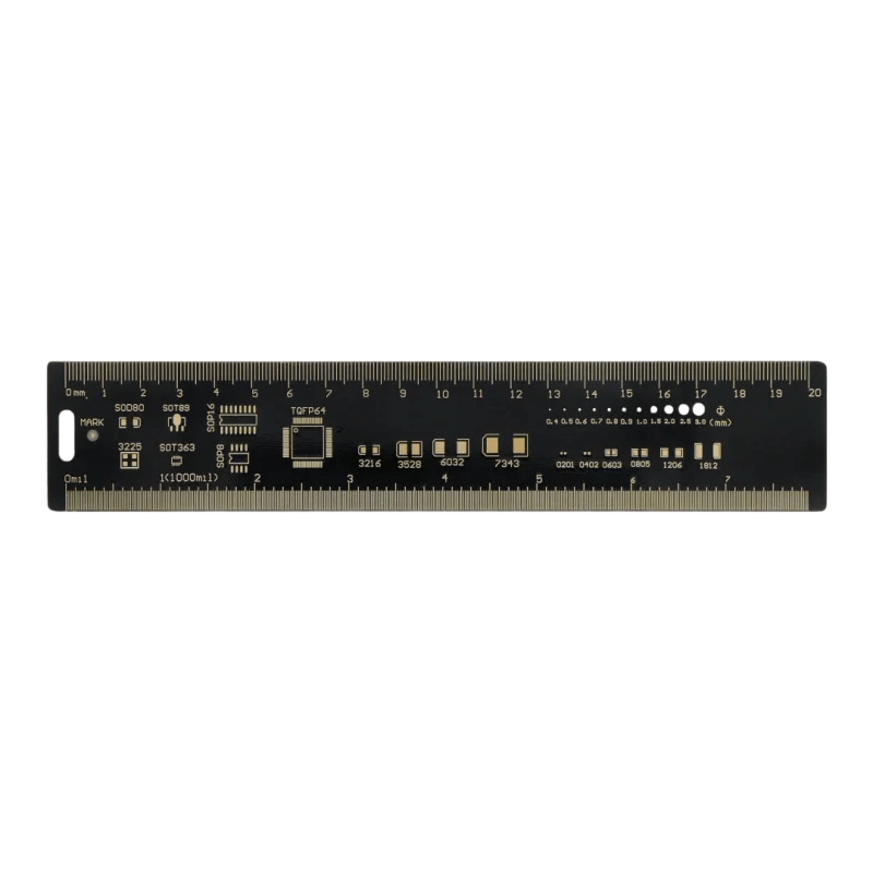 Rigla multifunctionala dedicata electronistilor PCB 20cm [2]
