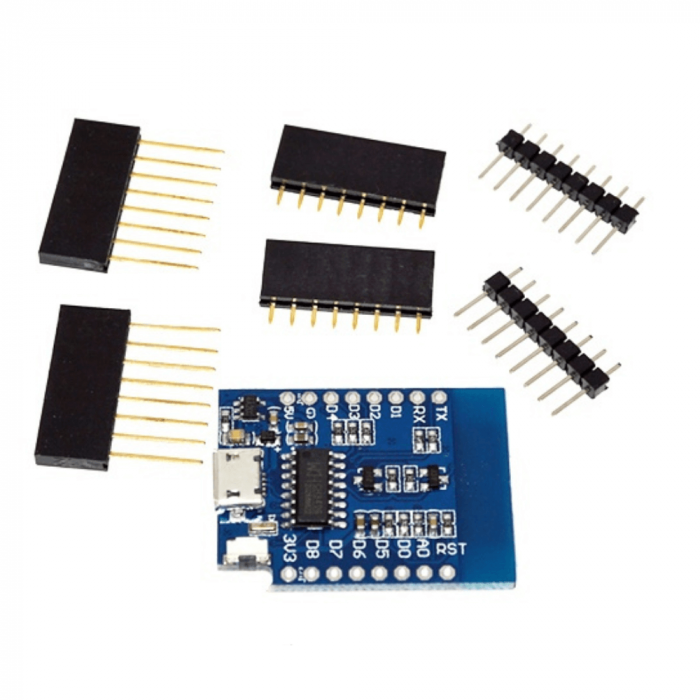 Placa de dezvoltare IoT WeMos D1 mini cu ESP8266 ESP-12, conectivitate Wifi [3]