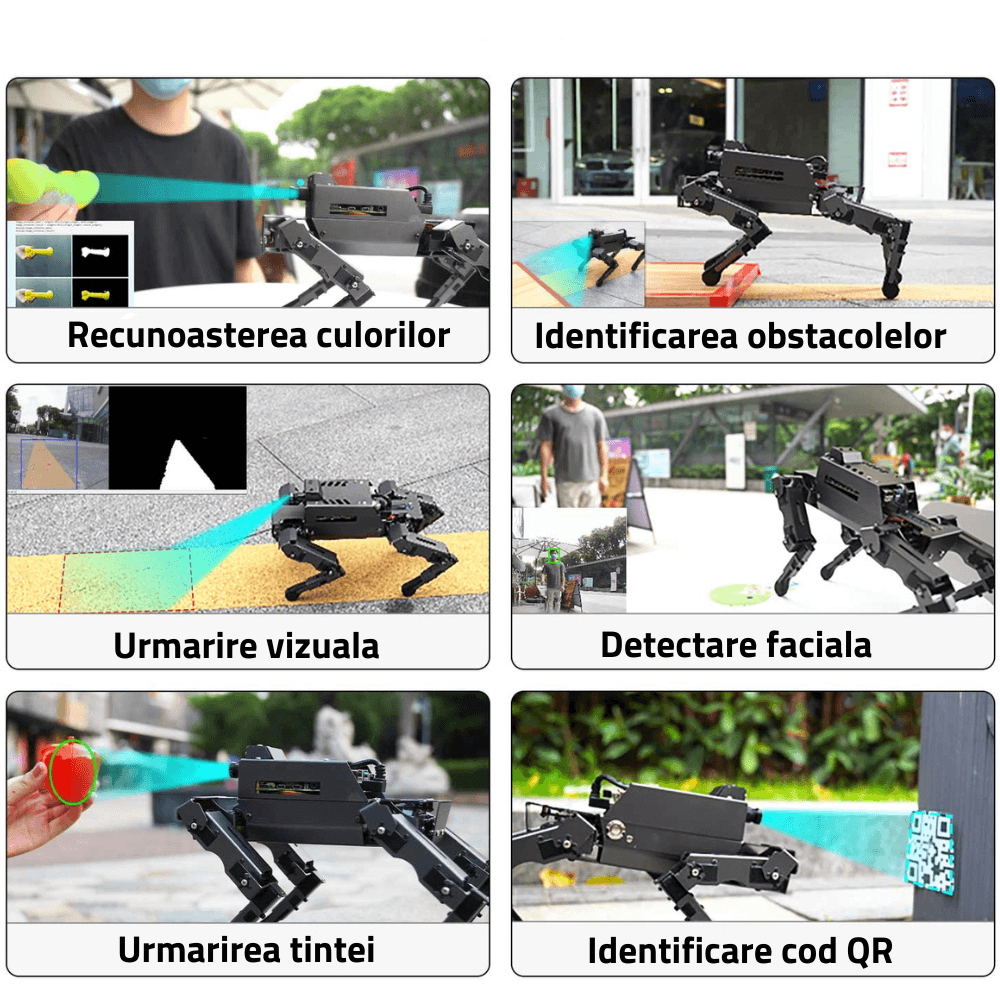 Kit robot cu Lidar Dogzilla S2 cu AI si 12DOF, compatibil Raspberry Pi 5 [4]
