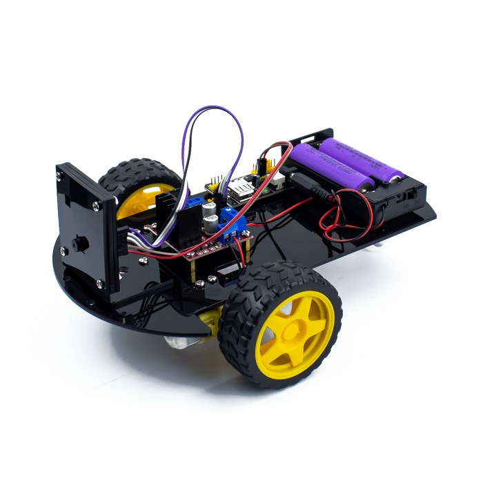 Kit de robot STEM 2WD cu modul ESP32 si camera Wifi 2WD imagine noua congaz.ro 2022