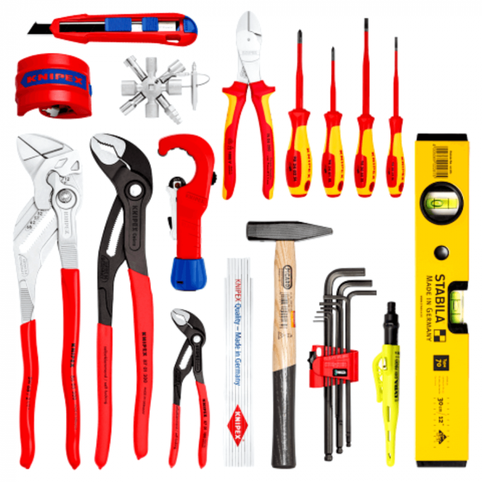 Rucsac 17 scule pentru instalatori Modular X18, Knipex 00 21 50 S [2]