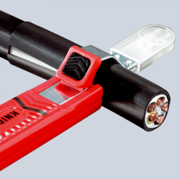 Unealta pentru dezizolat cu lama tip carlig Knipex 16 20 165 SB [3]