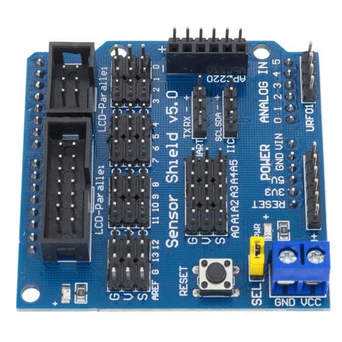Shield V5 pentru senzori compatibil Arduino Uno R3 [3]