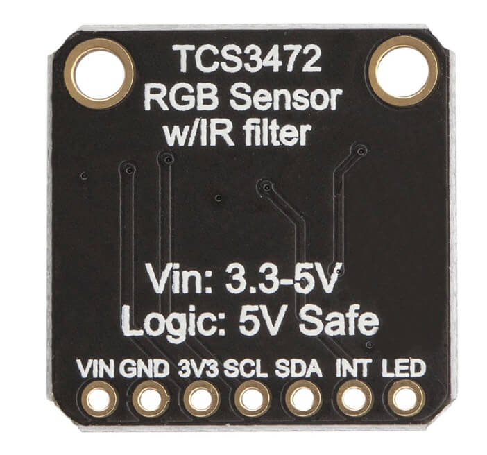 Senzor de recunoastere a culorilor TCS34725 [3]