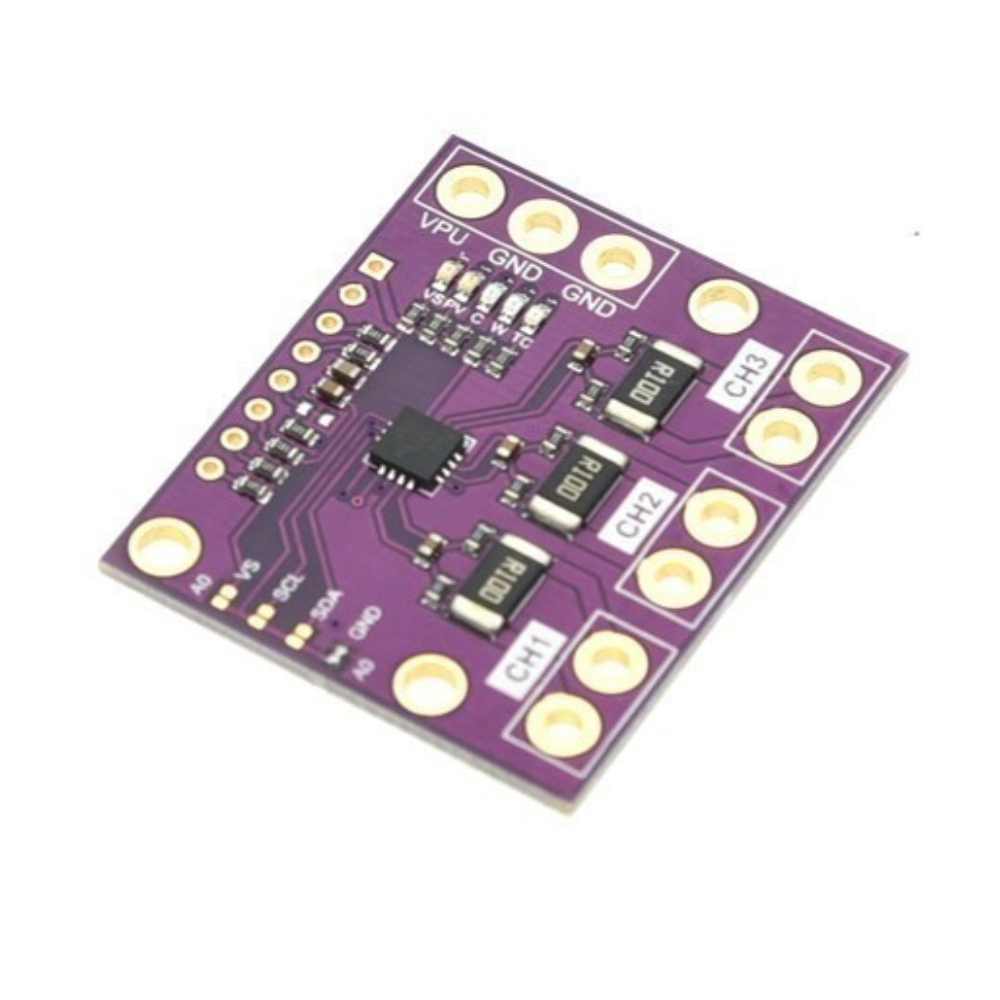 Senzor monitorizare tensiune si curent, 3CH, I2C, SMBUS, INA3221 [2]