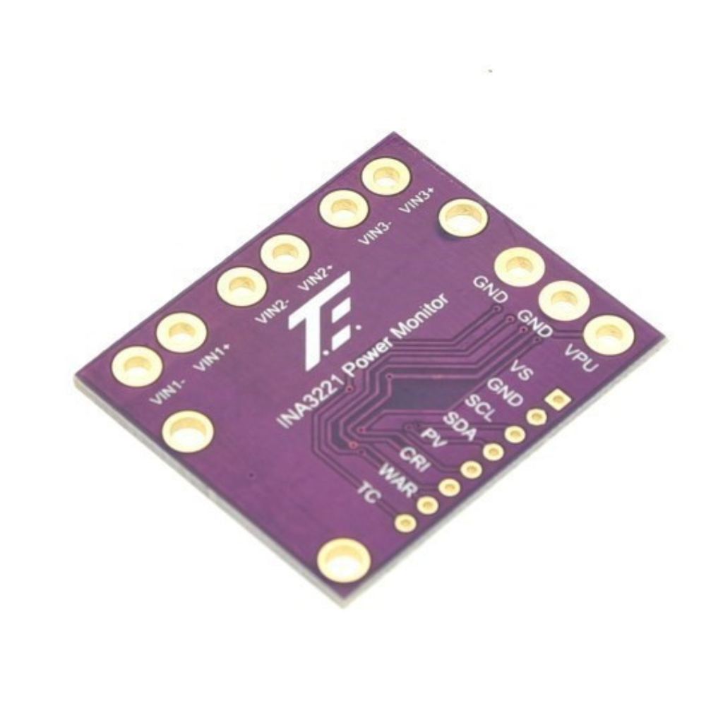 Senzor monitorizare tensiune si curent, 3CH, I2C, SMBUS, INA3221 [3]