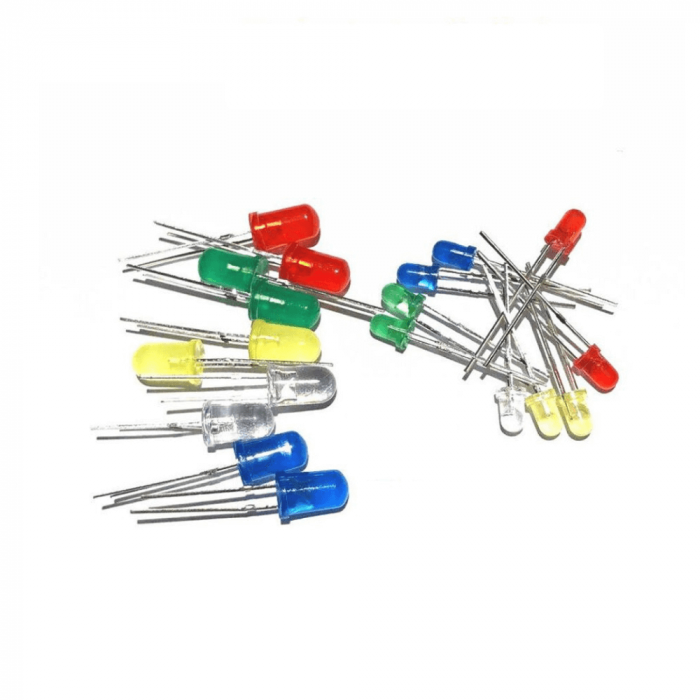 Set 200 LED-uri de diferite culori, 3 mm/5 mm, Bitmi 10508 [2]