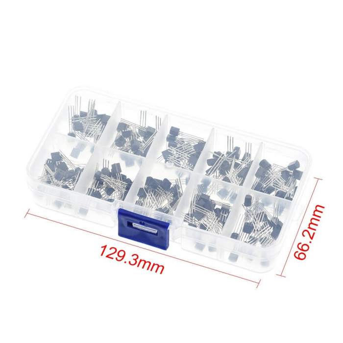 Set 200 tranzistori de diferite valori, Bitmi 10531 [3]
