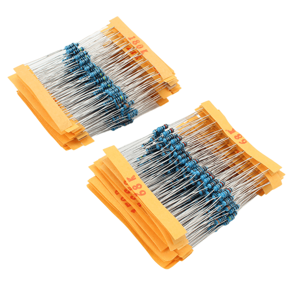Set rezistori, 20 de valori, 400 bucati, 10Ω-10MΩ, 1/4W [2]