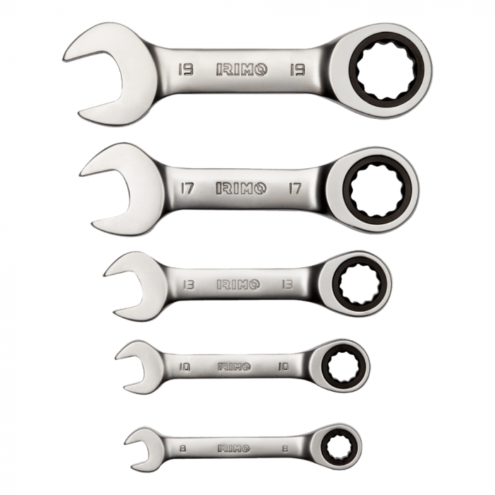 Set 5 chei combinate cu clichet 8-19mm, Irimo 18S-5-H [2]
