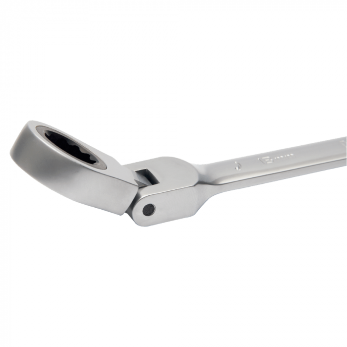 Set 8 chei combinate cu clichet si cap flexibil, 8 - 19 mm, Irimo 19-8-H [3]