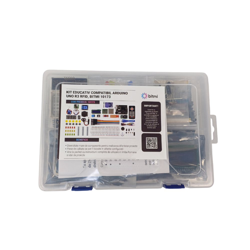 Kit educativ compatibil Arduino UNO R3 RFID, Bitmi 10173 [2]