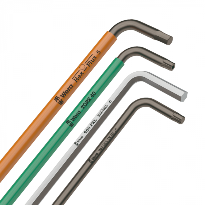 Set chei imbus TORX, 9 buc, 967/9 TX XL Multicolour, Wera 05024480001 [2]