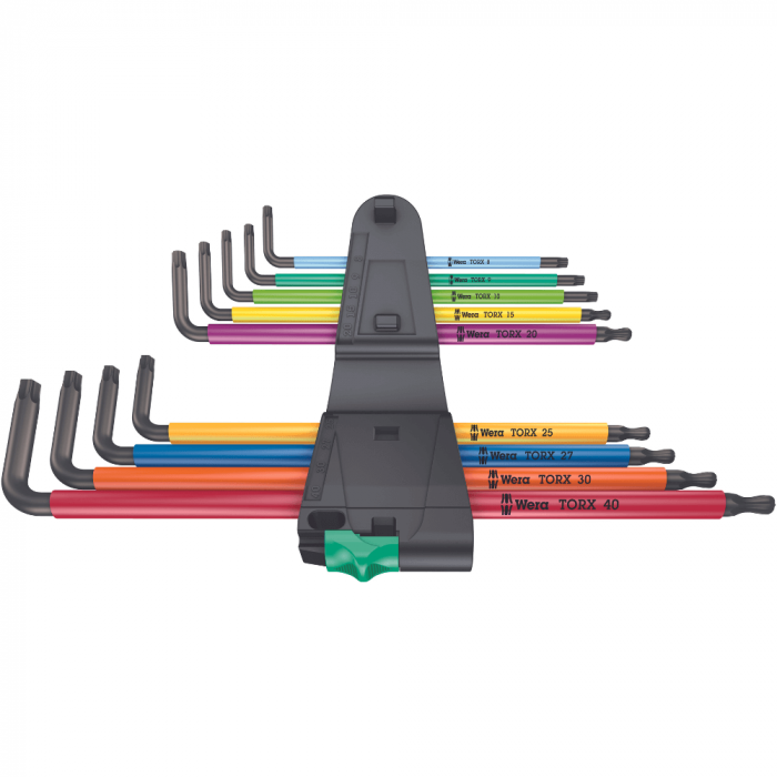 Set chei imbus TORX, 9 buc, 967/9 TX XL Multicolour, Wera 05024480001 [3]