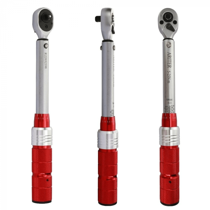 Set de cheie dinamometrica cu biti, 5 - 25 N*m, Ariter TZB-25 [2]