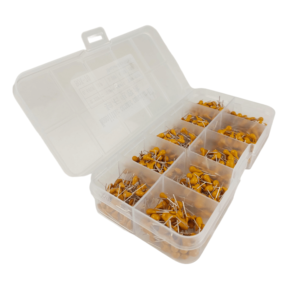 Set de 500 buc condensatori ceramici multistrat 0.1uF-10uF, Bitmi 11305 [2]