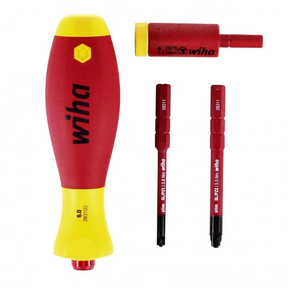 Set cuplu electric VDE easyTorque pentru electricieni Wiha 41477