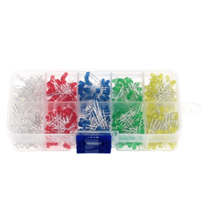Set 200 LED-uri de diferite culori, 3 mm/5 mm, Bitmi 10508 [3]