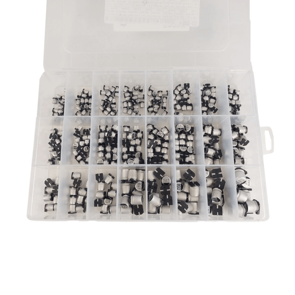 Set de 400 buc condensatori electrolitici SMD 1uF-1000uF, 6.3-50V, Bitmi 11306 [2]