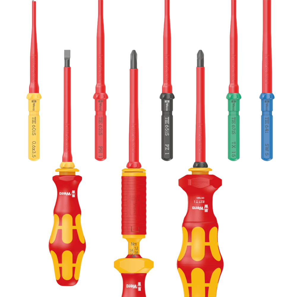 Set surubelnite Wera Kraftform Kompakt VDE extra slim, 17 piese, 05006612001 [2]