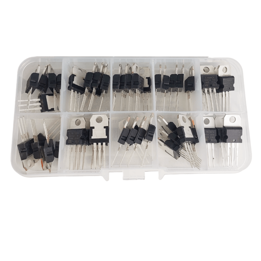 Set de 50 buc stabilizator de tensiune liniara tip TO-220, Bitmi 11301 [2]