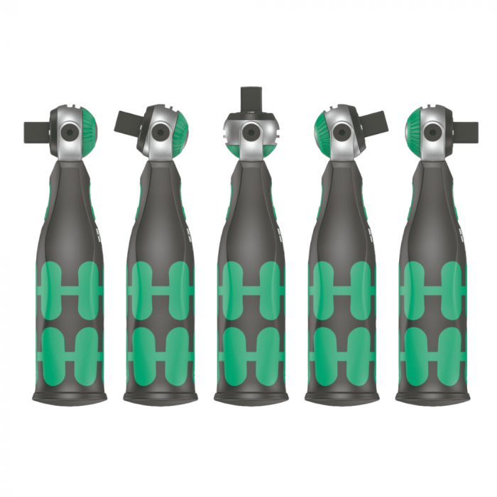 Set surubelnita cu biti si tubulare, 18 piese, 8009 Zyklop Pocket Imperial, Wera 05004283001 [2]