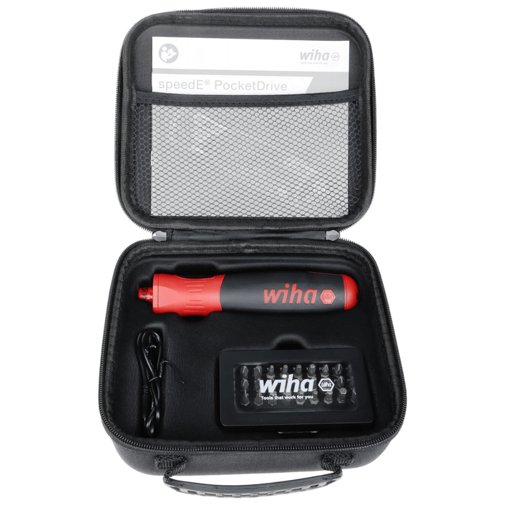 Set surubelnita electrica speedE® PocketDrive cu incarcare USB-C Wiha 45791 [4]