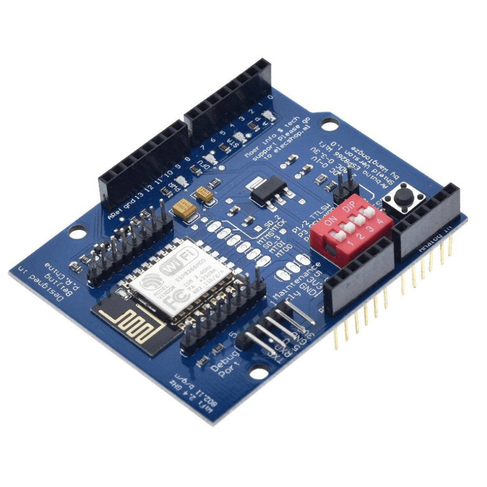 Placa de expansiune WiFi serial cu ESP8266, compatibila Arduino [3]