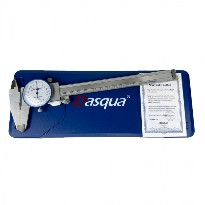 Subler cu ceas analogic, monobloc, 150mm, precizie 0.02mm, Dasqua 1331-2115-A [5]
