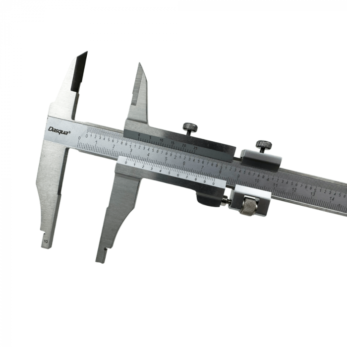 Subler mecanic cu capete tip cioc si normale, Vernier, monobloc, 300mm, Dasqua 1305-0001 [2]