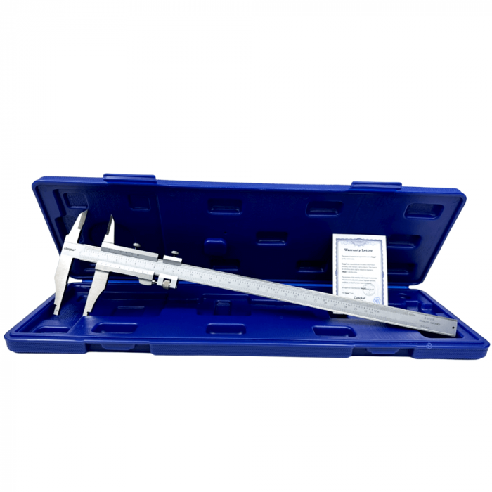Subler mecanic cu capete tip cioc si normale, Vernier, monobloc, 300mm, Dasqua 1305-0001 [5]